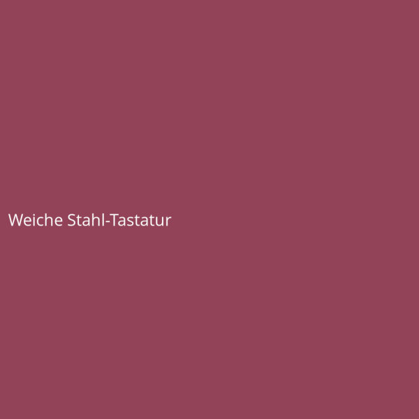 Weiche Stahl-Tastatur