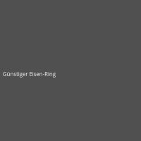 G&uuml;nstiger Eisen-Ring