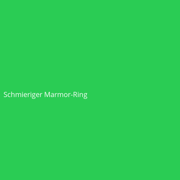 Schmieriger Marmor-Ring