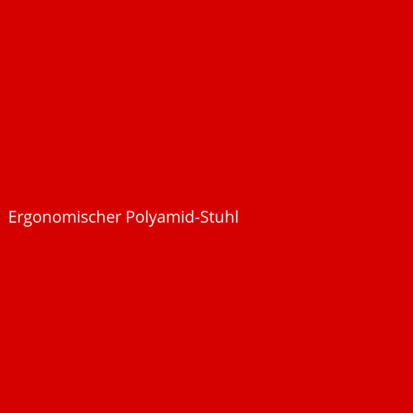 Ergonomischer Polyamid-Stuhl