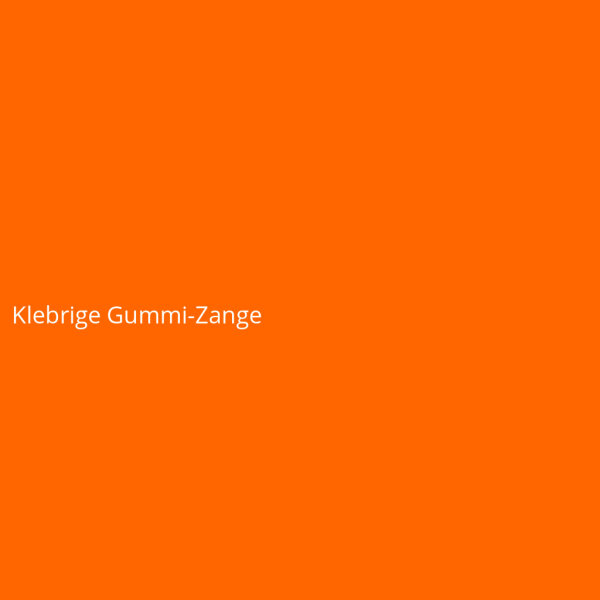 Klebrige Gummi-Zange