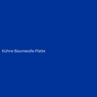 K&uuml;hne Baumwolle-Platte