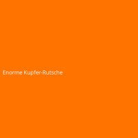 Enorme Kupfer-Rutsche