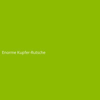 Enorme Kupfer-Rutsche