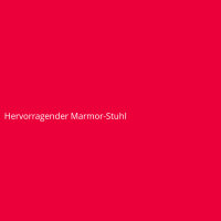 Hervorragender Marmor-Stuhl